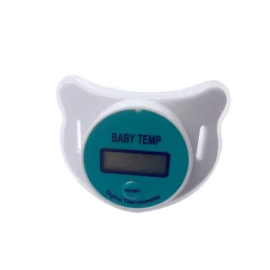 Digital Pacifier Thermometer – Safe LCD Baby Temperature Monitor for Infants & Toddlers