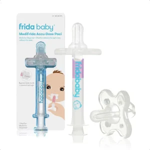 Frida Baby AccuDose Medicine Pacifier – Fuss-Free Medicine Dispenser for Infants