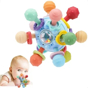 Baby Montori Sensory Teething Toys – Developmental Learning Toys for Infants (0–18 Months)